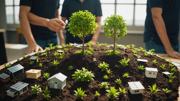 Exposition sur le développement durable : différentes thématiques peuvent être exploiter